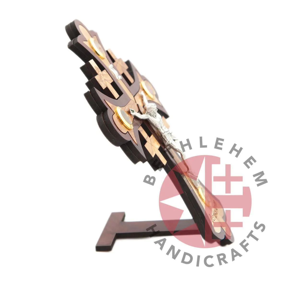 7.1 Jerusalem Wooden Crucifix, Made in Holy Land