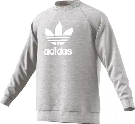 Adidas - Trefoil Warm Up Crew Sweatshirt Grey