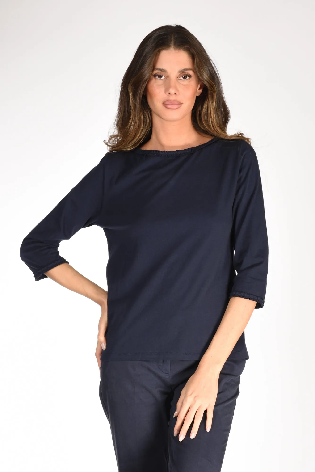 Allude Tshirt Blu Donna