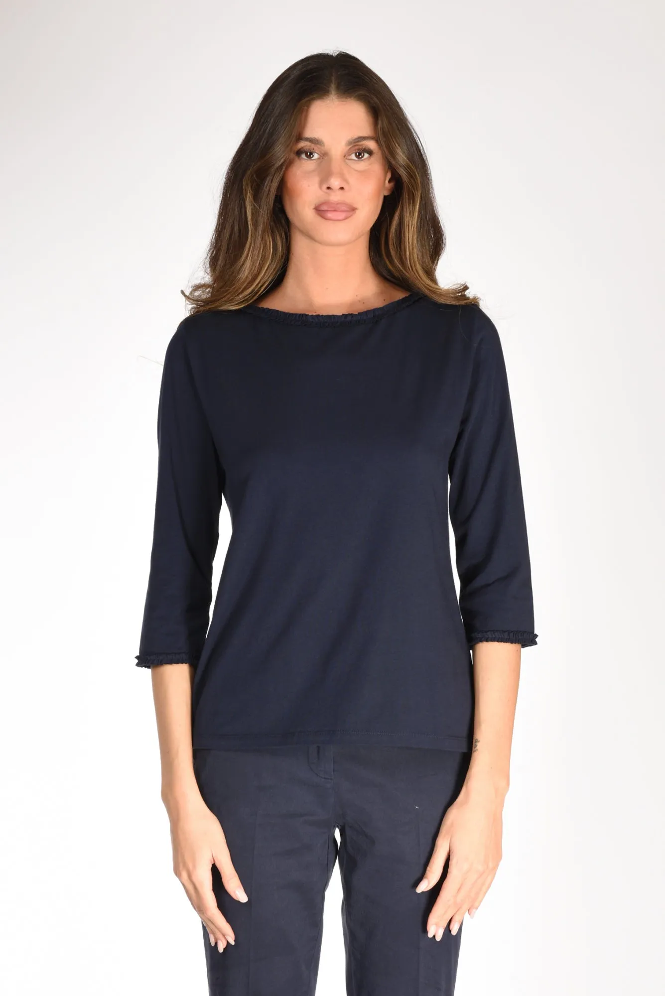 Allude Tshirt Blu Donna