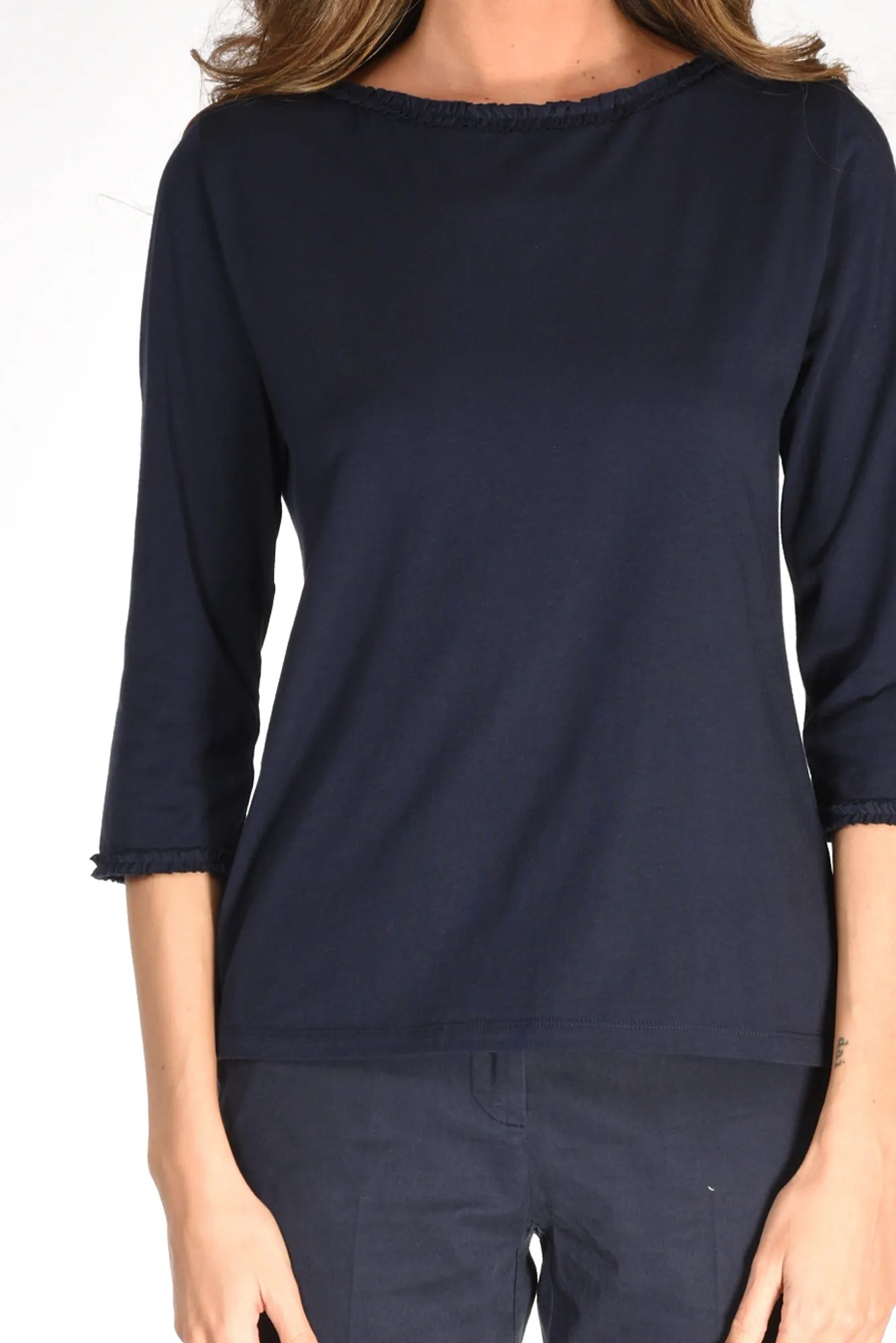 Allude Tshirt Blu Donna