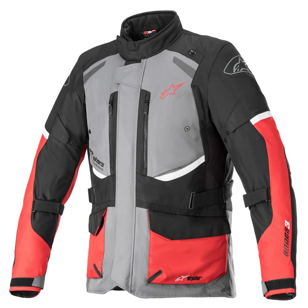 Alpinestars Andes v3 Drystar Jacket - Grey/Black/Red