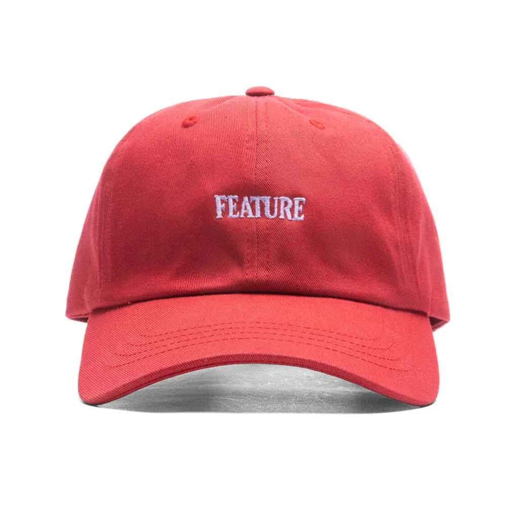 Arch Dad Hat - Cranberry/Pastel Lilac