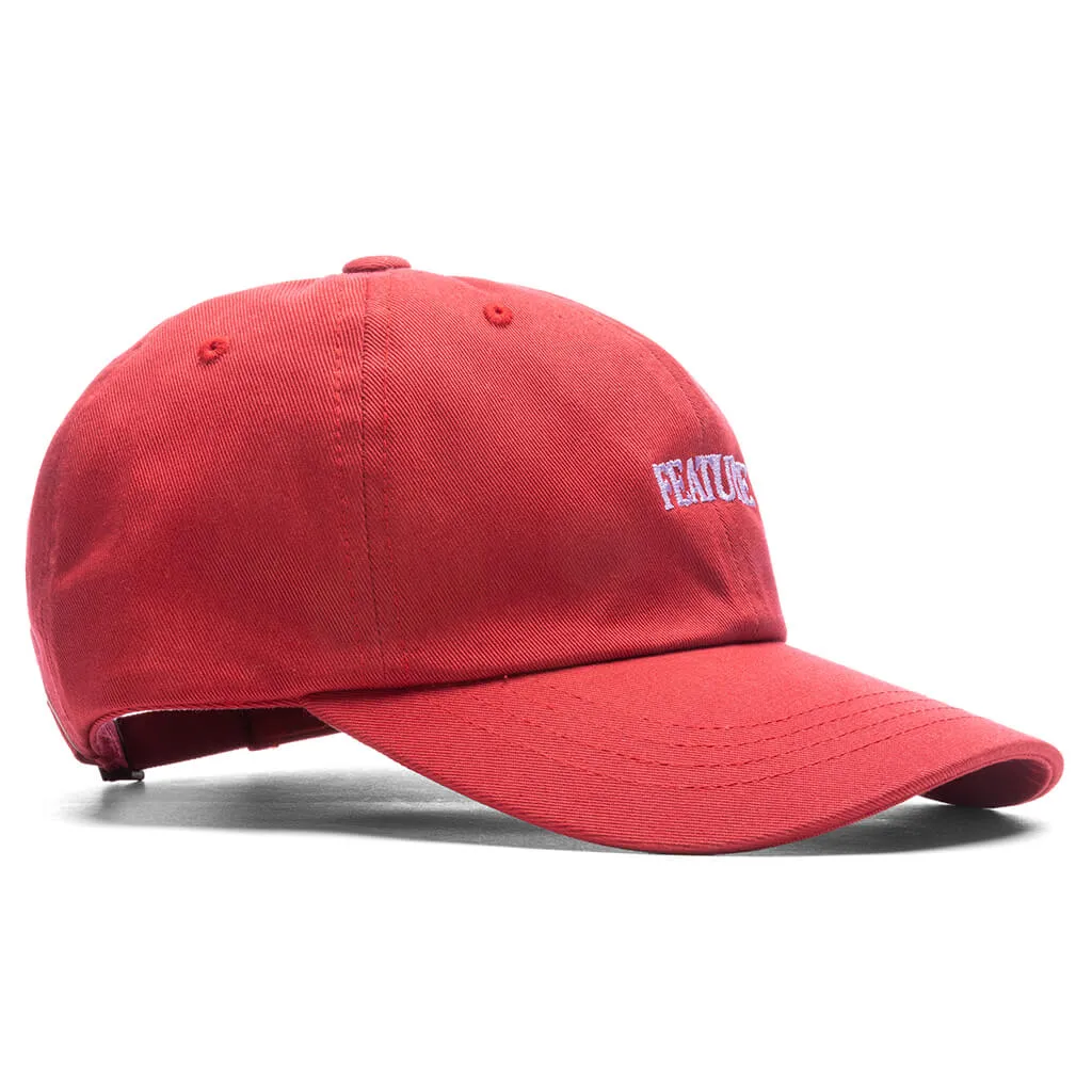 Arch Dad Hat - Cranberry/Pastel Lilac