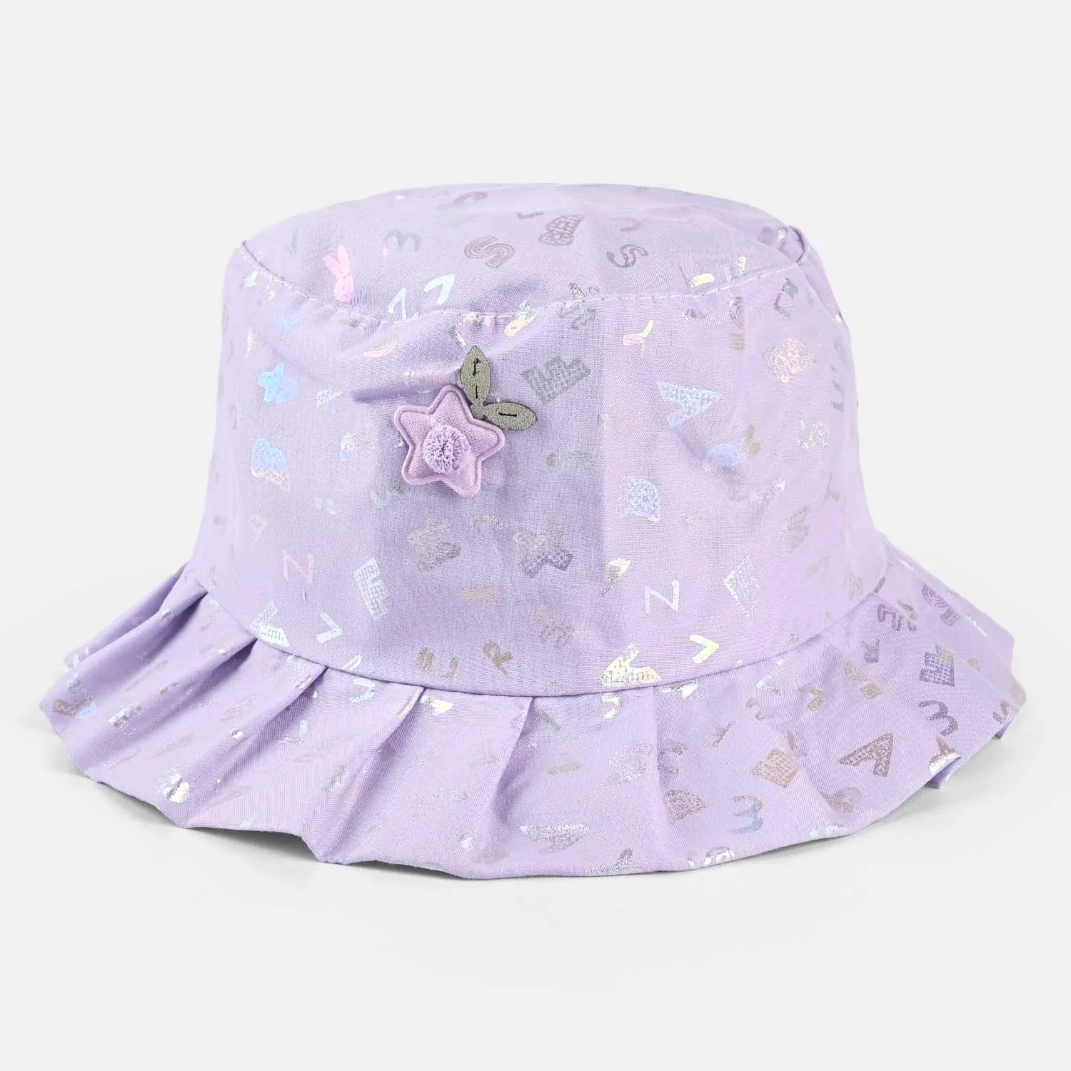 Baby Girls Round Cap | 6M+