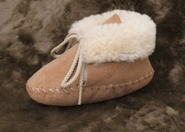 Baby Sheepskin Booties Made in USA by Footskins 100S/150S