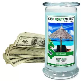 Bahama Mama Cash Money Candles Made in USA