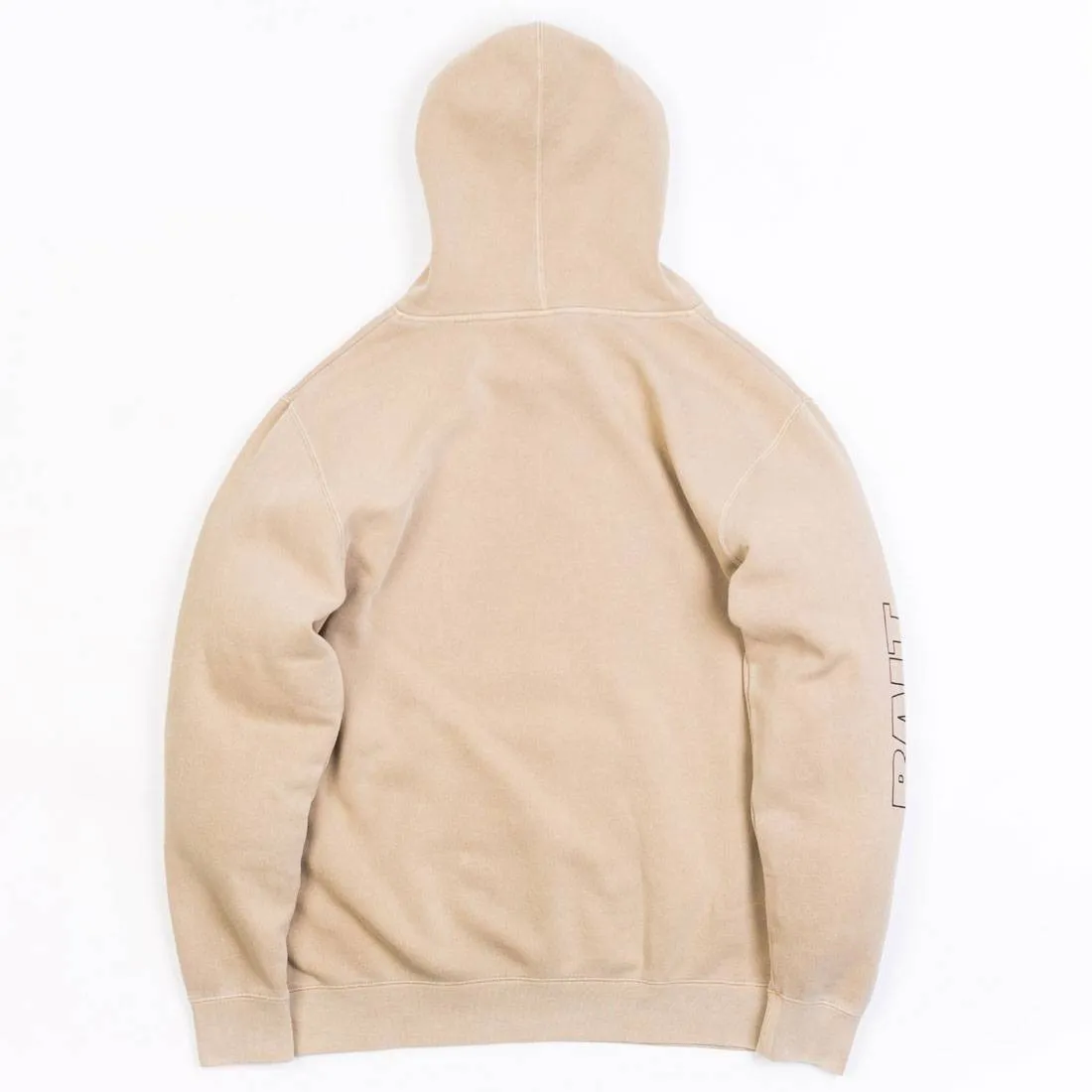 BAIT Men Pigment Dyed Hoody (khaki / sandstone)