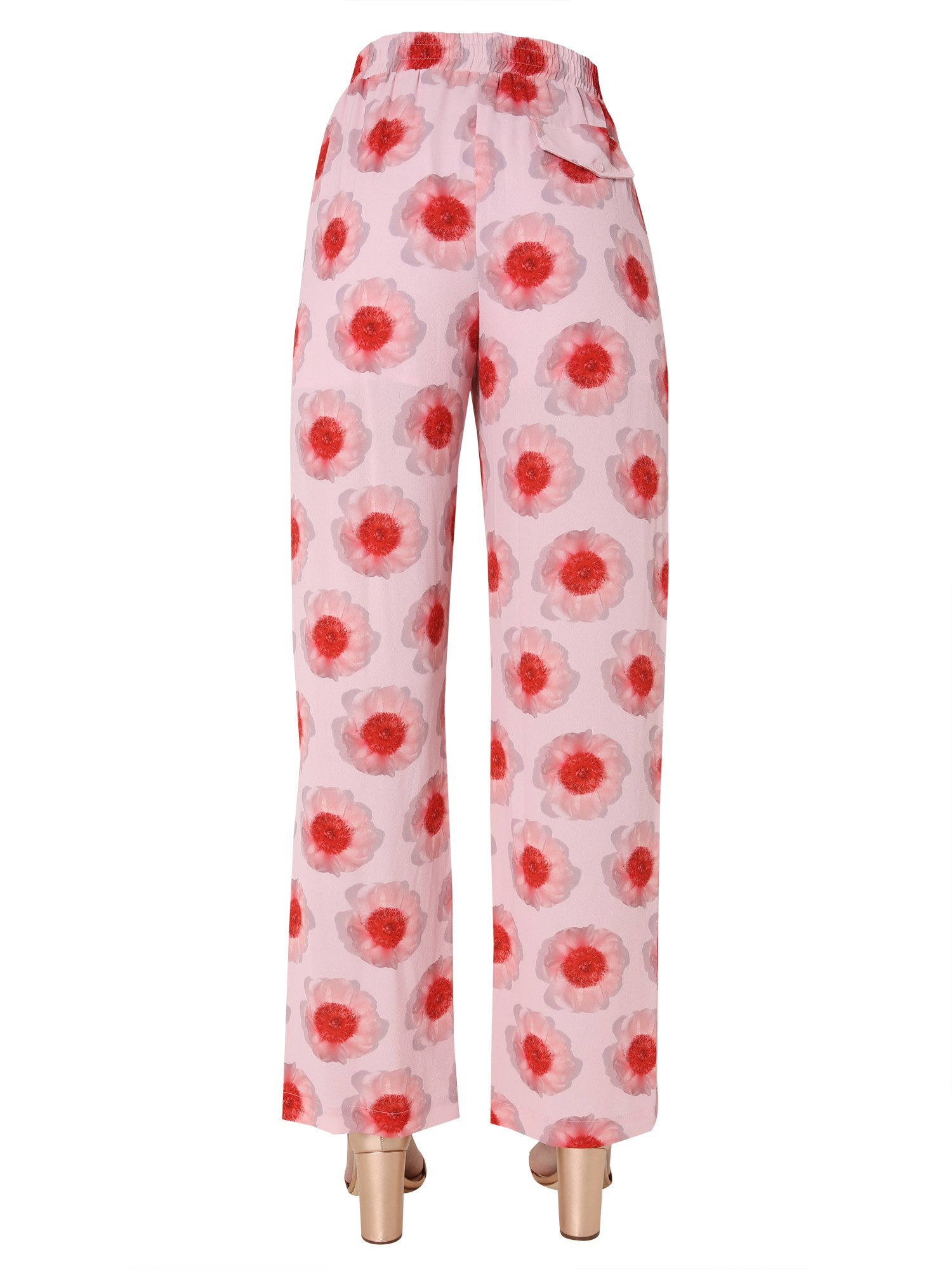 BAUM UND PFERDGARTEN    NOVYANNA WIDE PANTS WITH FLORAL PRINT