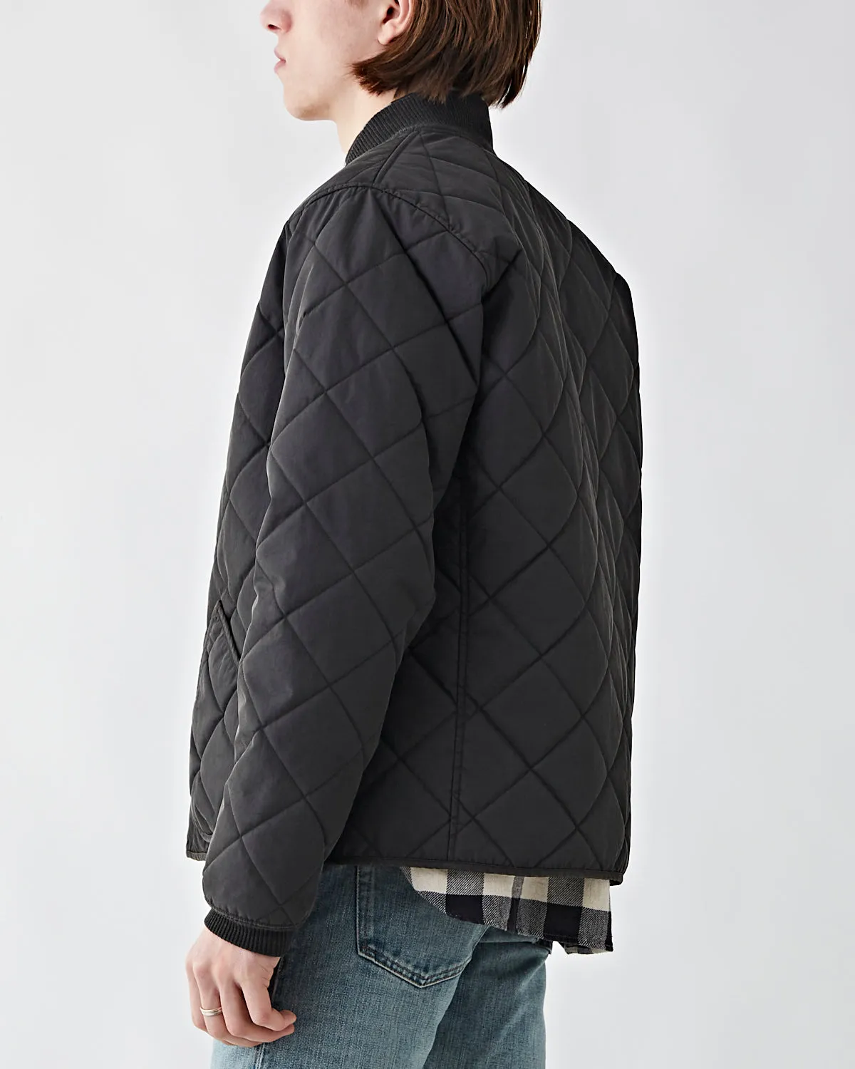 Benton Jacket Bomber Vintage Black