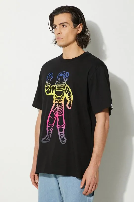 Billionaire Boys Club cotton t-shirt Standing Astro men’s black color with a print B24244