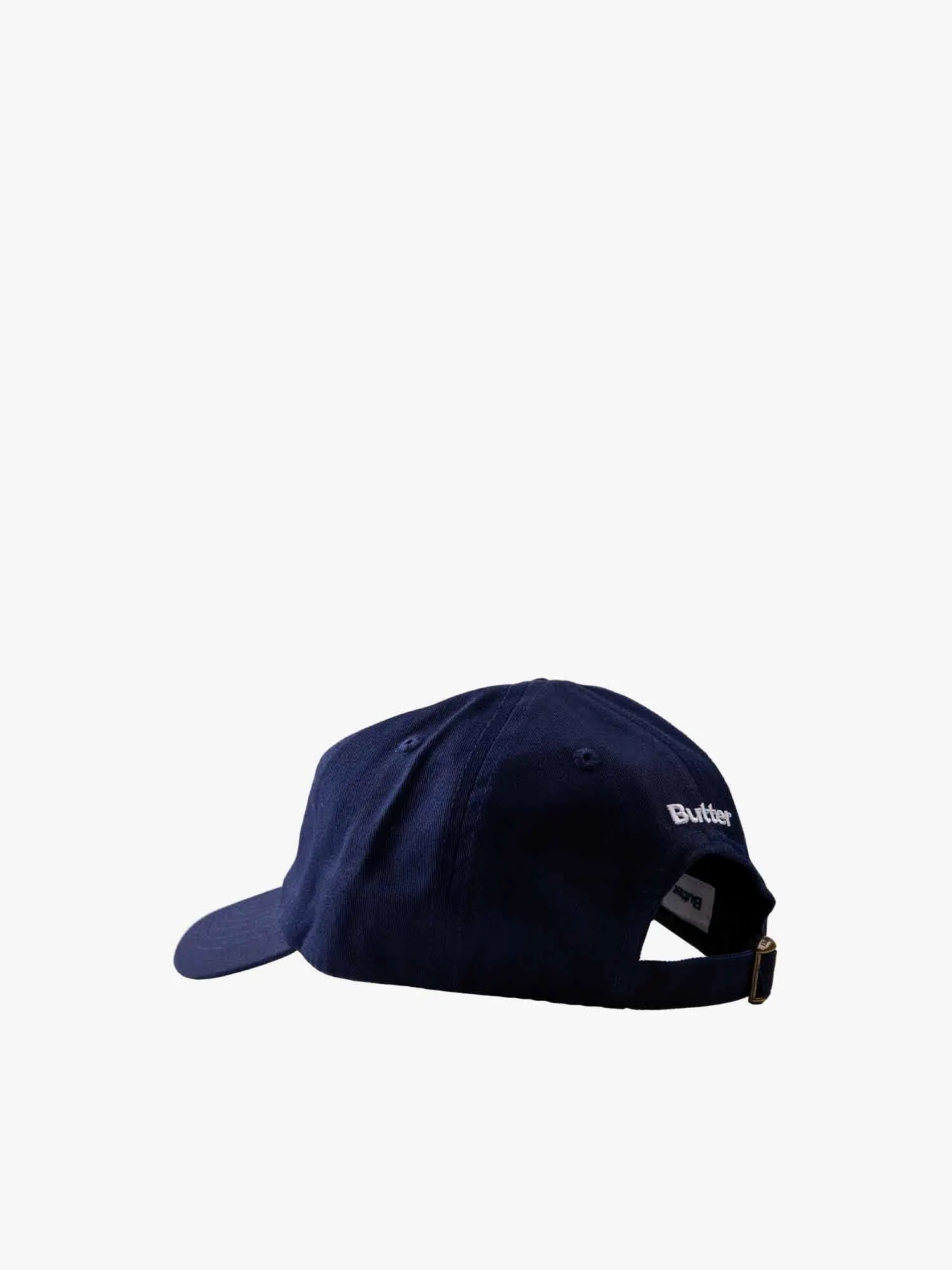 Butter Goods B Logo 6 Panel Cap - Navy