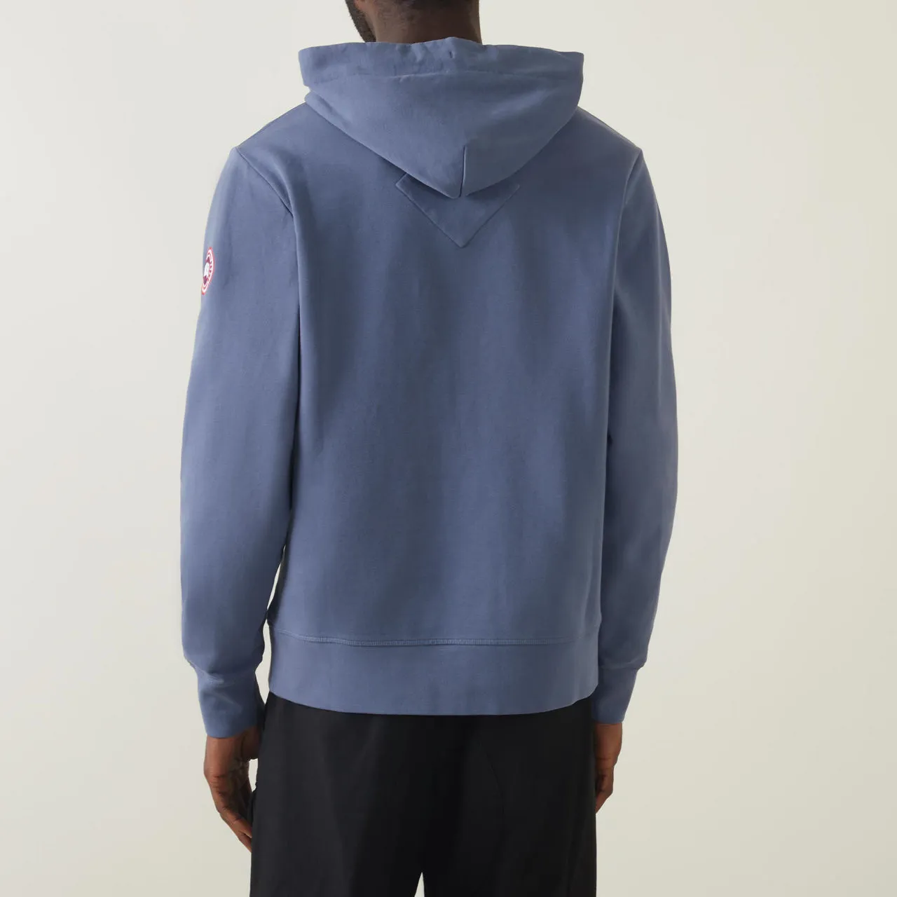 CANADA GOOSE Huron Logo Hoodie - Blue