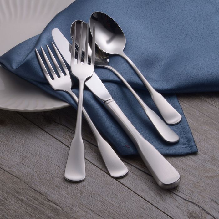 Candra Stainless Flatware 65 Piece Set Made in USA