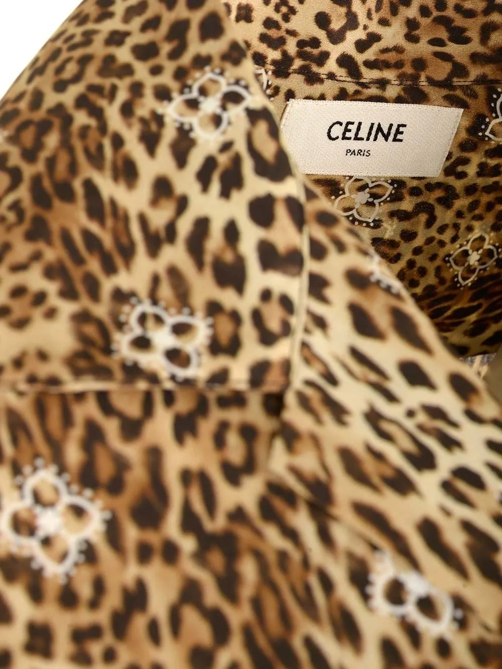 CELINE  |Silk Short Sleeves Luxury Shirts