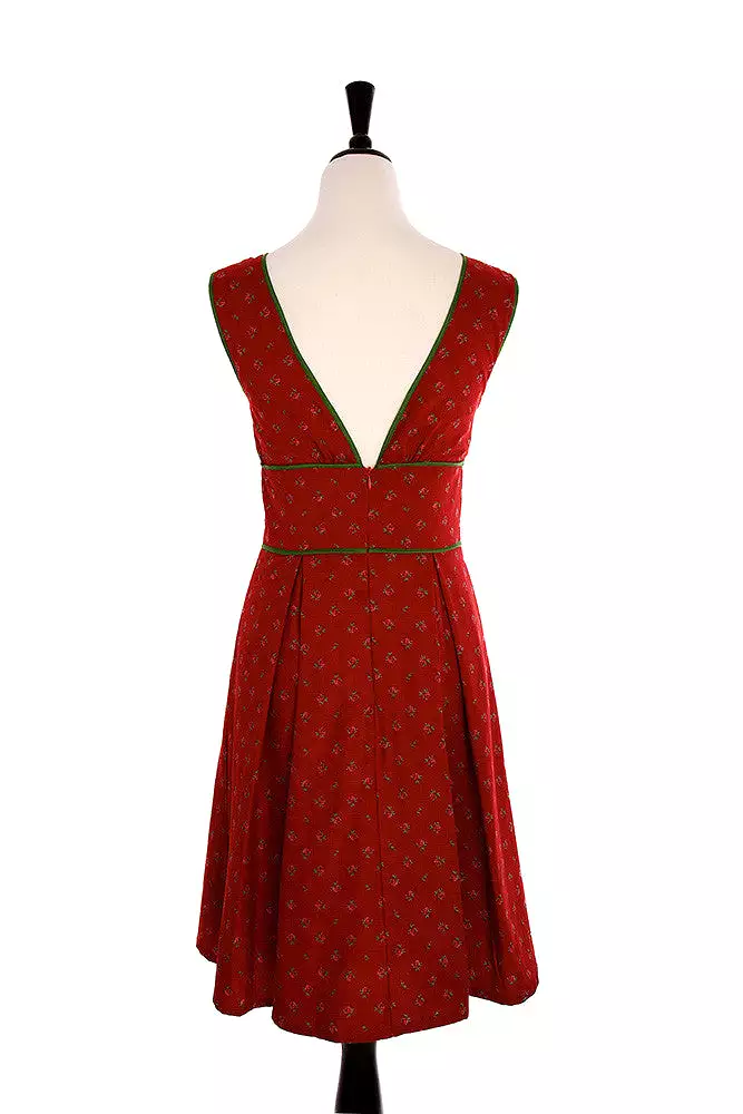 Chloe Tea Red Dress