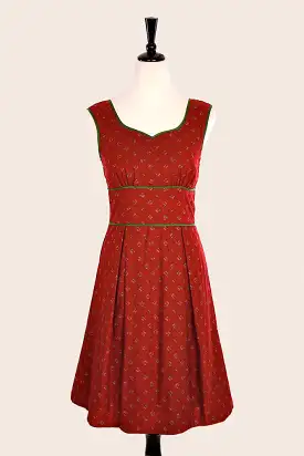 Chloe Tea Red Dress