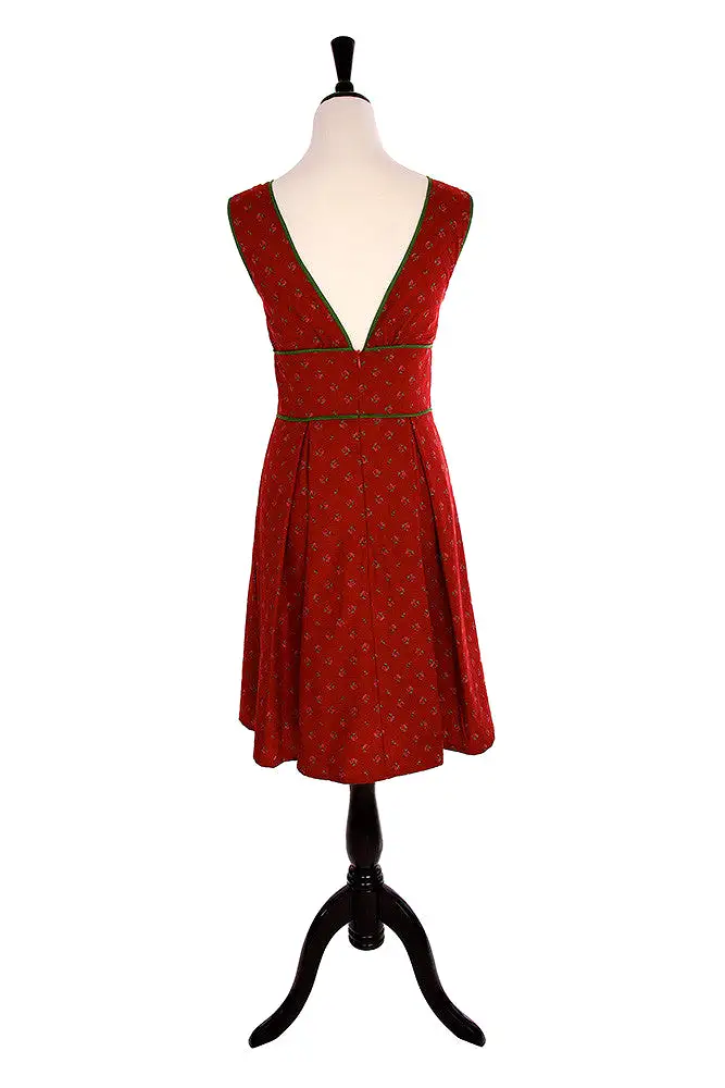 Chloe Tea Red Dress