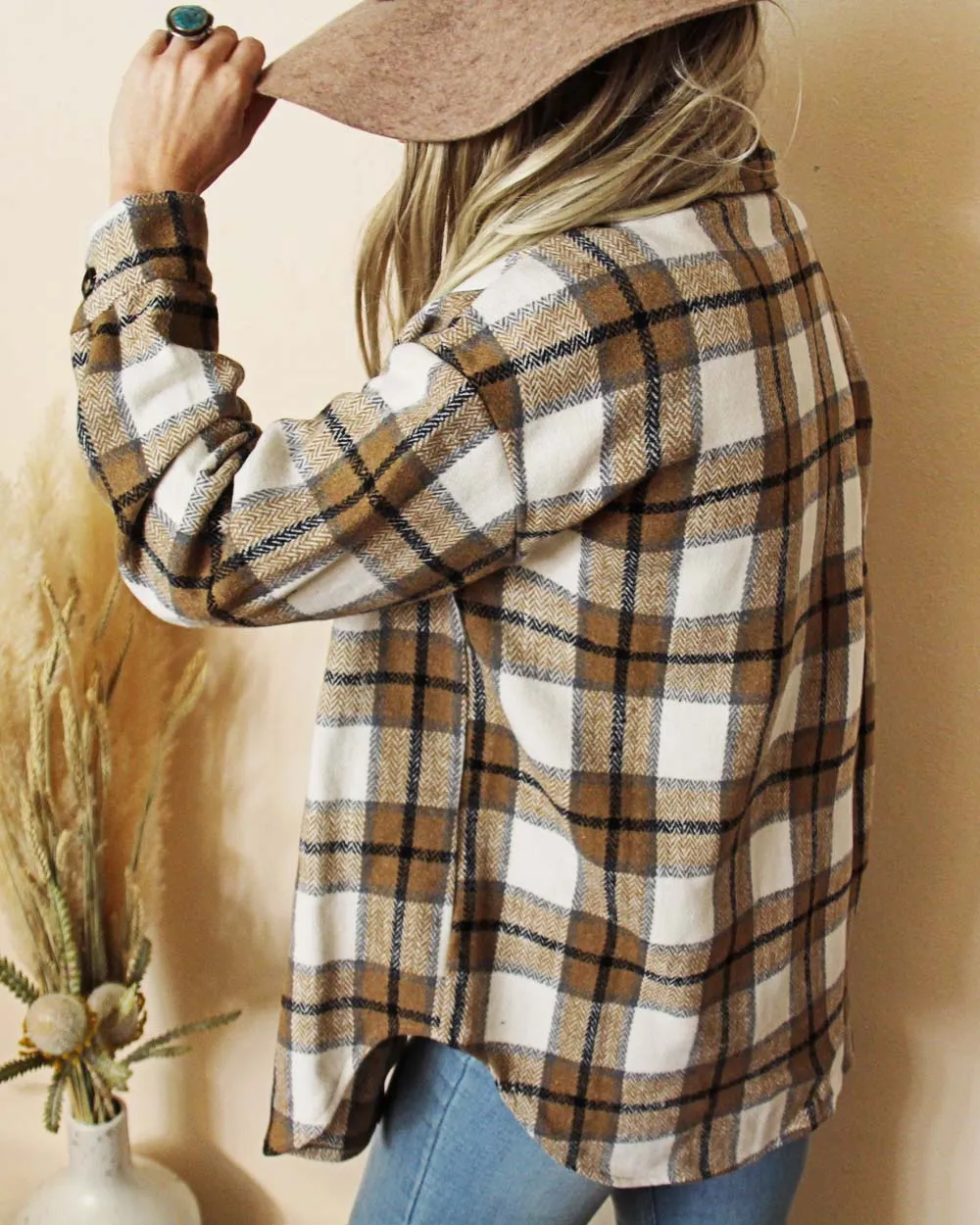 Cozy & Comfortable Shirt Jacket