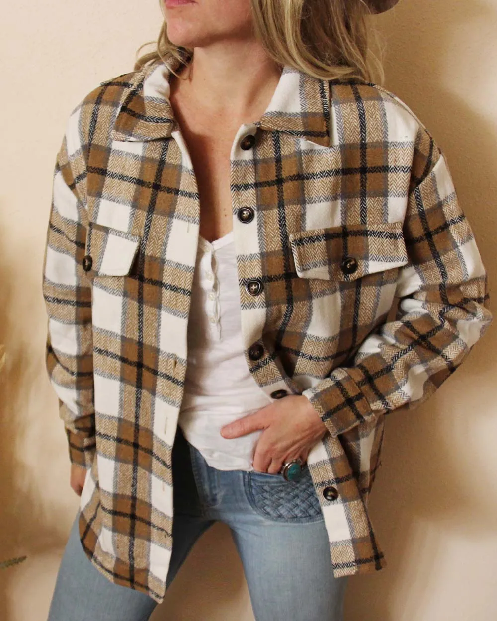 Cozy & Comfortable Shirt Jacket