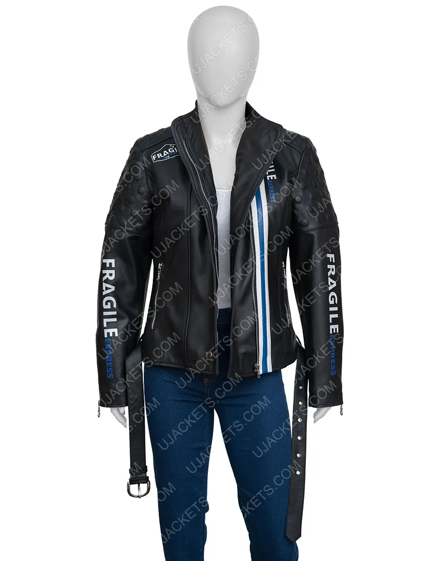 Death Stranding Fragile Express Leather Jacket | Women's Leather Jacket