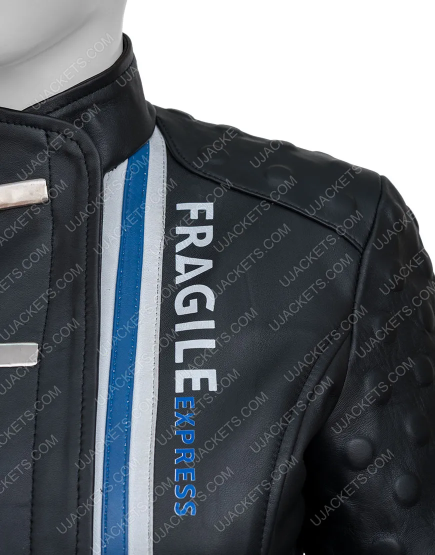 Death Stranding Fragile Express Leather Jacket | Women's Leather Jacket