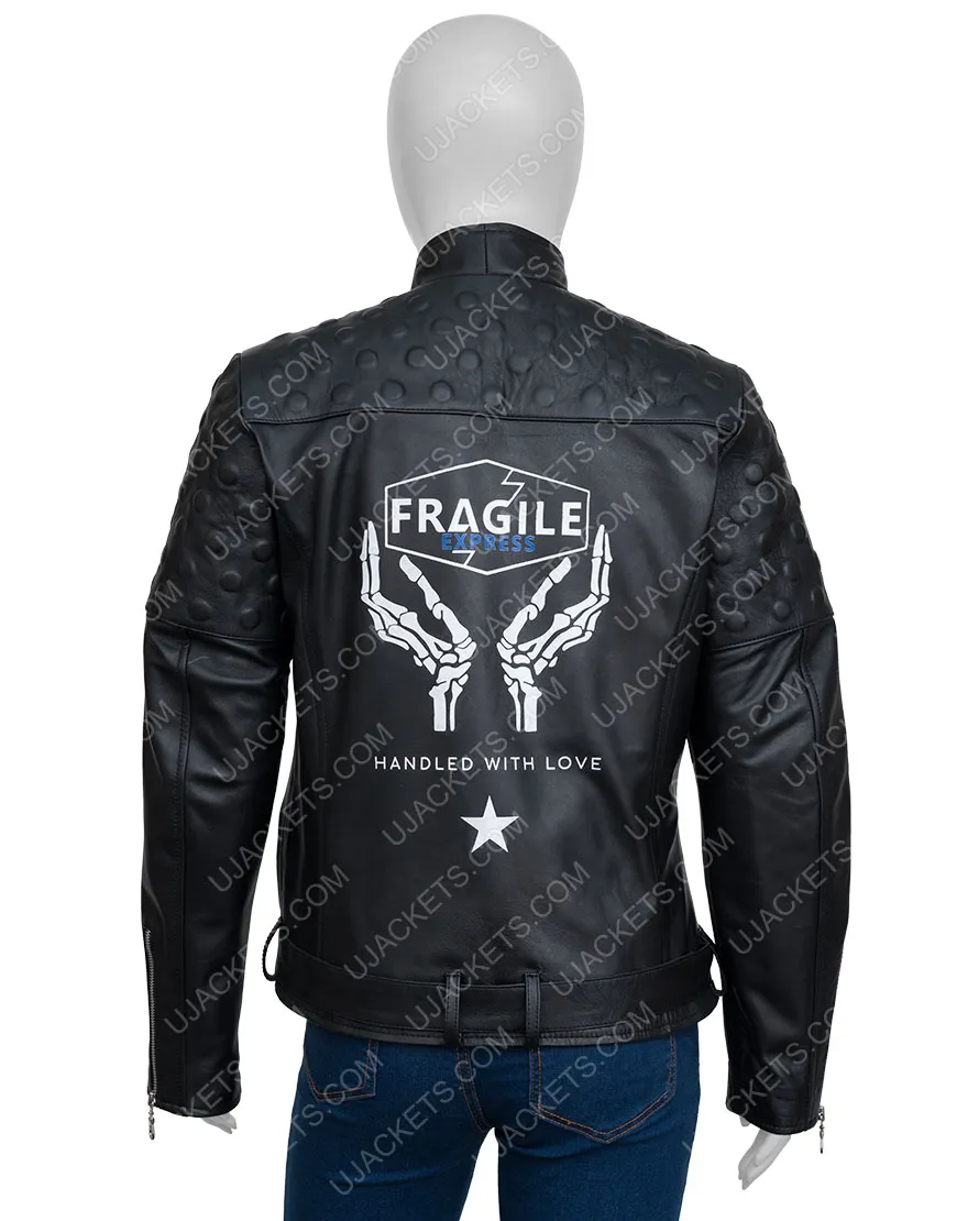 Death Stranding Fragile Express Leather Jacket | Women's Leather Jacket