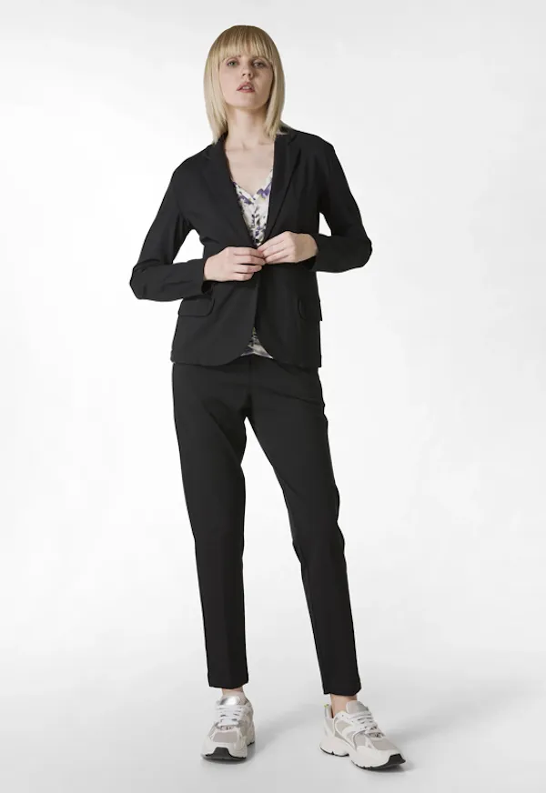 Deha Blazer In Punto Milano – Nero – D02681