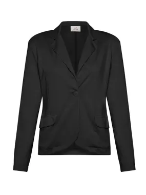 Deha Blazer In Punto Milano – Nero – D02681