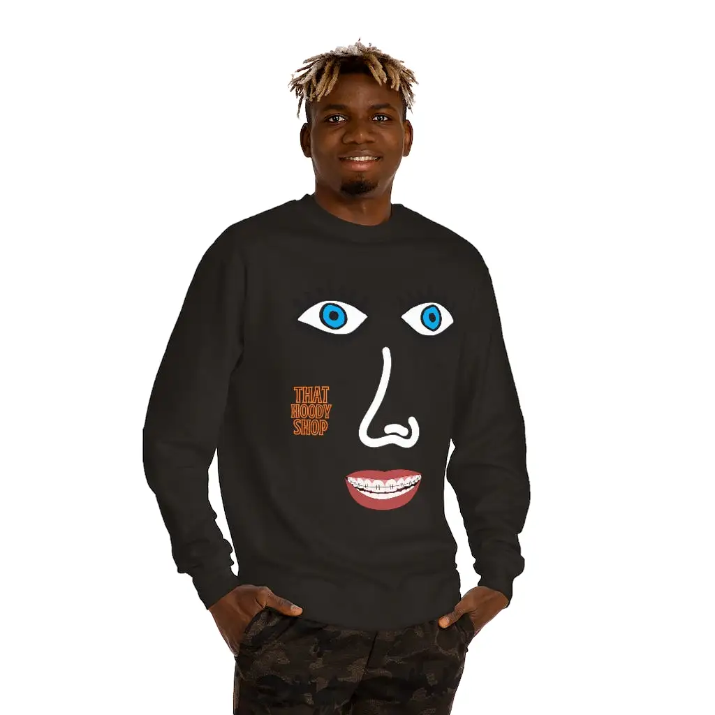 Em-Brace the Face Unisex Crew Neck Sweatshirt