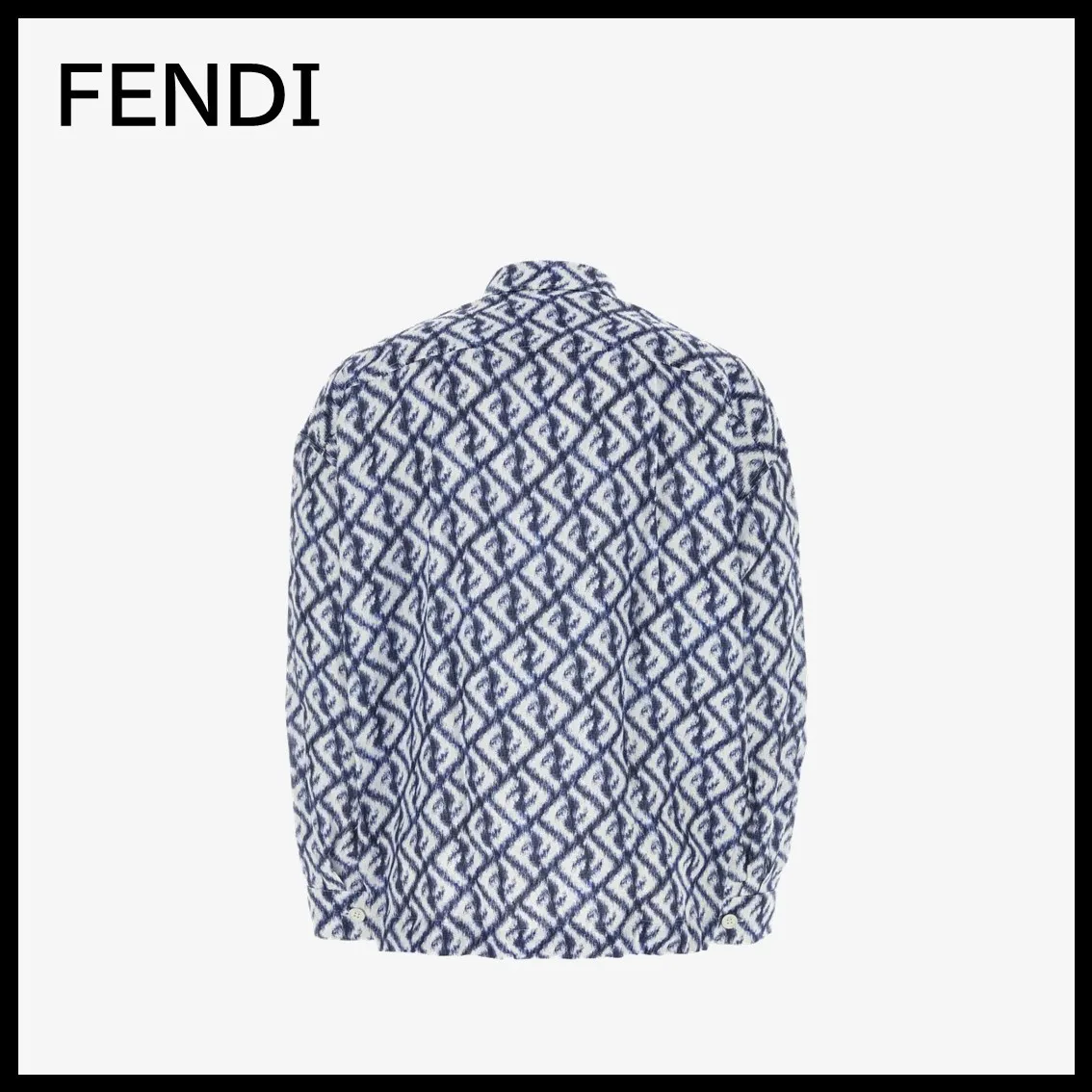 FENDI  |Logo Luxury Outlet Shirts