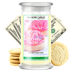 Fresh Sugar Cookie Money Candles Made in USA