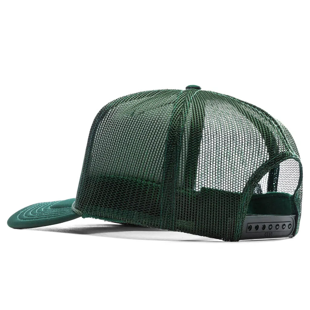 Frew Trucker Hat - Dark Green