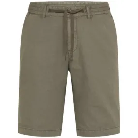 FYNCH-HATTON Casual Fit Olive Cargo Shorts | Menswear Online