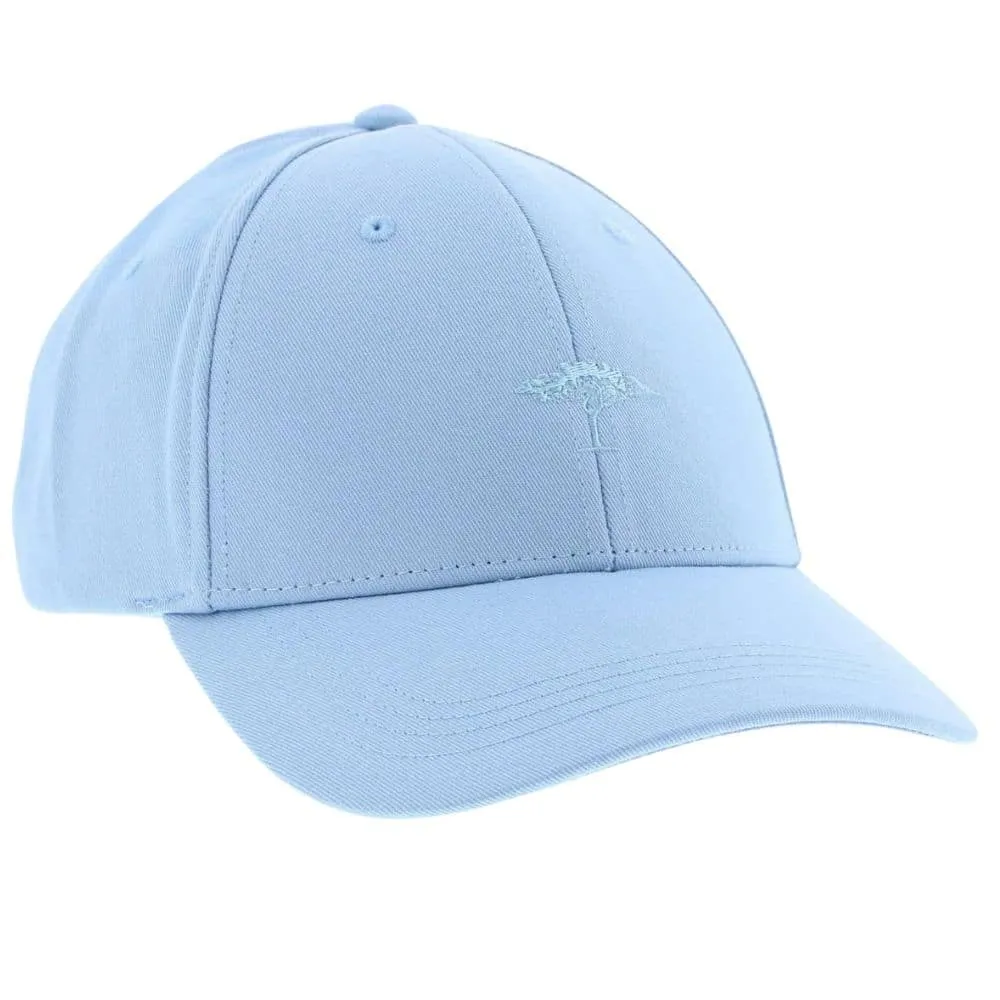 Fynch-Hatton Light Blue Baseball Cap | Menswear Online