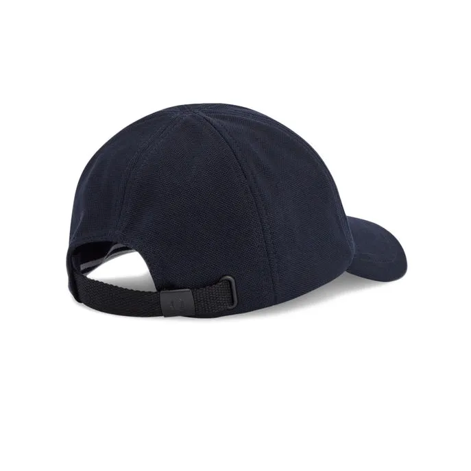 HAT PIQUE CLASSIC Man Navy