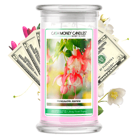 Honeysuckle Jasmine Cash Money Candles Made in USA