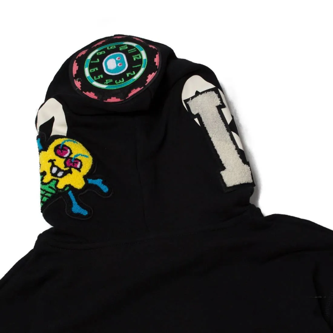 Ice Cream Men Block Head Hoody (black)