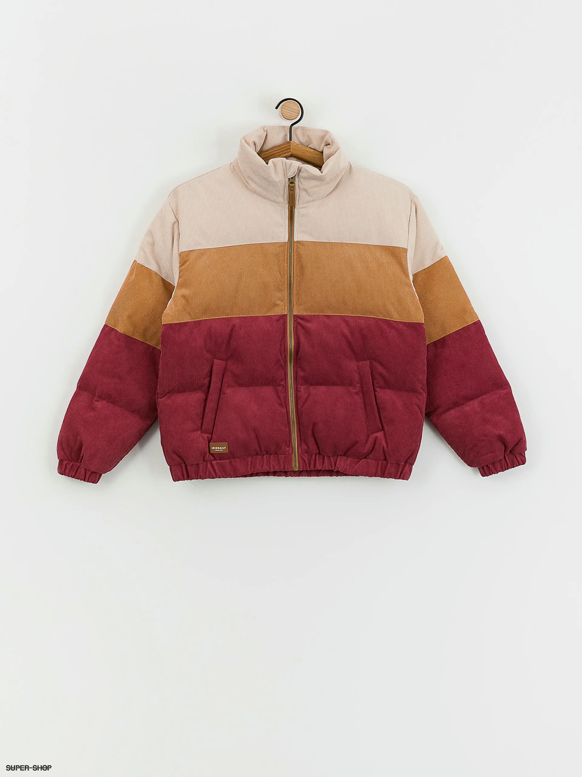 Iriedaily Cordy Puffer Jacket Wmn (dark red)