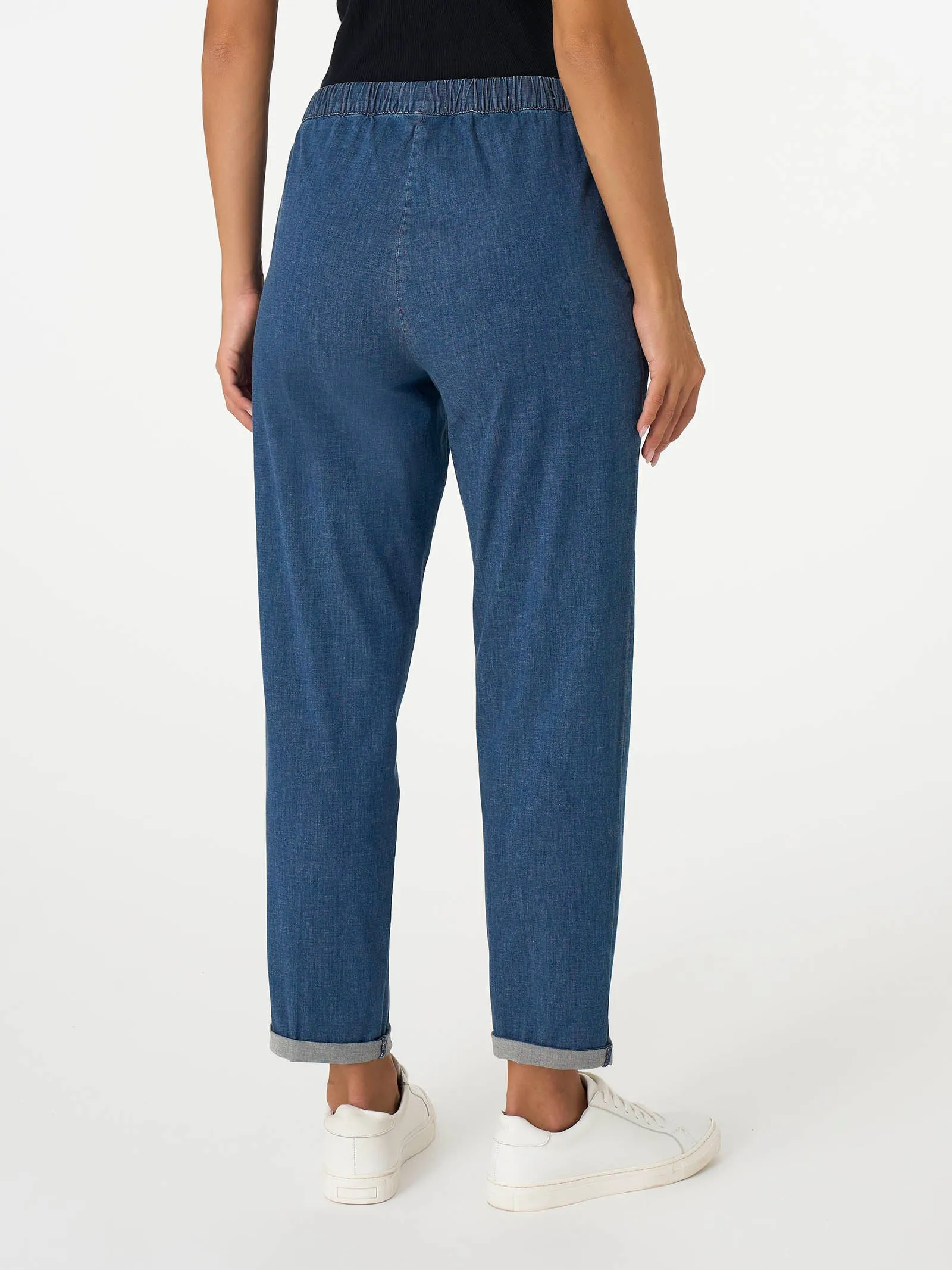 Jeans Jogger in Super Light Denim - Indigo