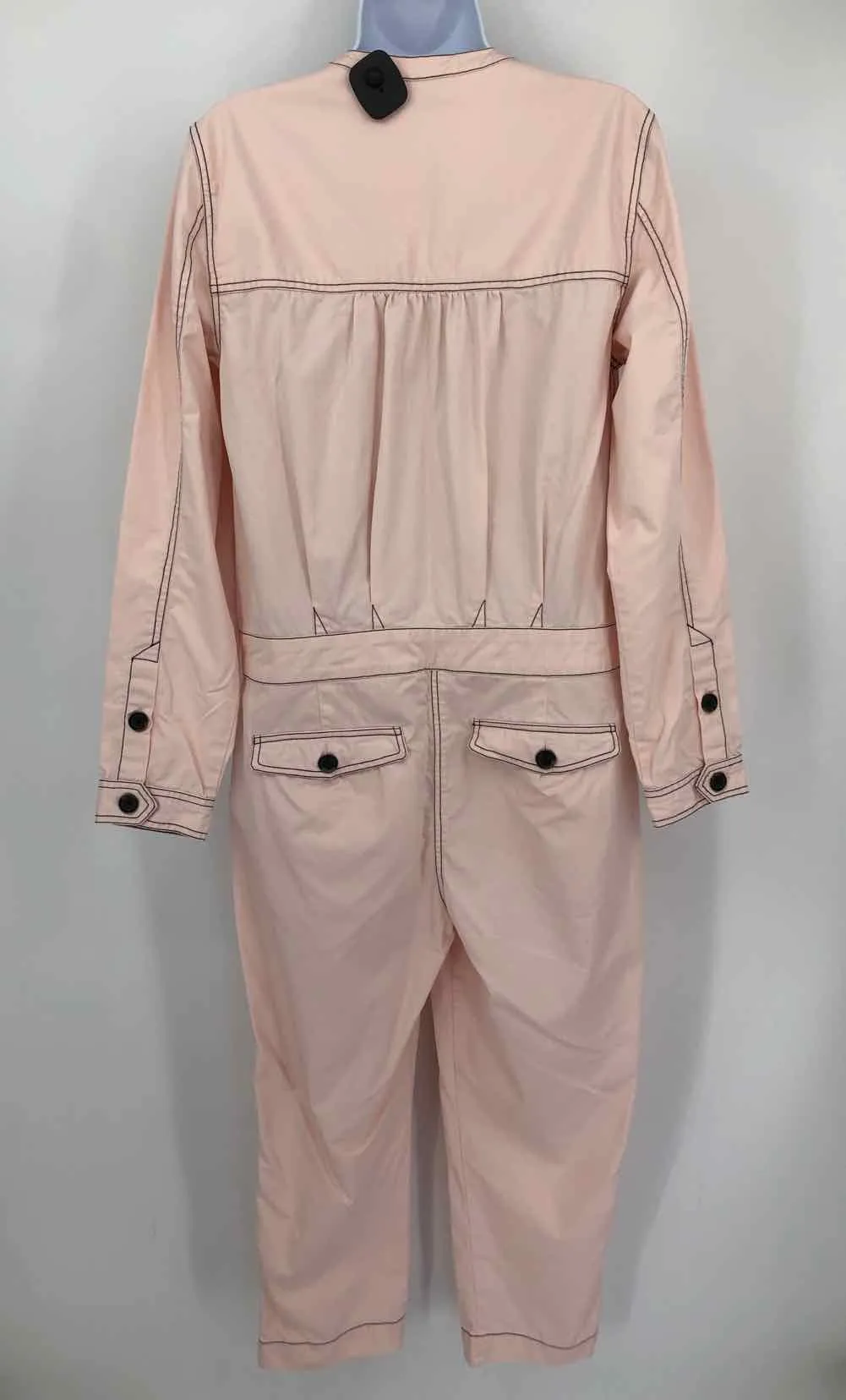 JOIE Pink Cotton Longsleeve Pants Size 8  (M) Jumpsuit