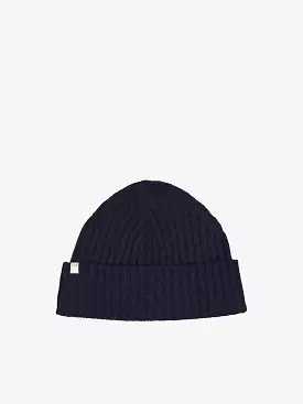 Just Another Fisherman Skipper Merino Beanie - Navy