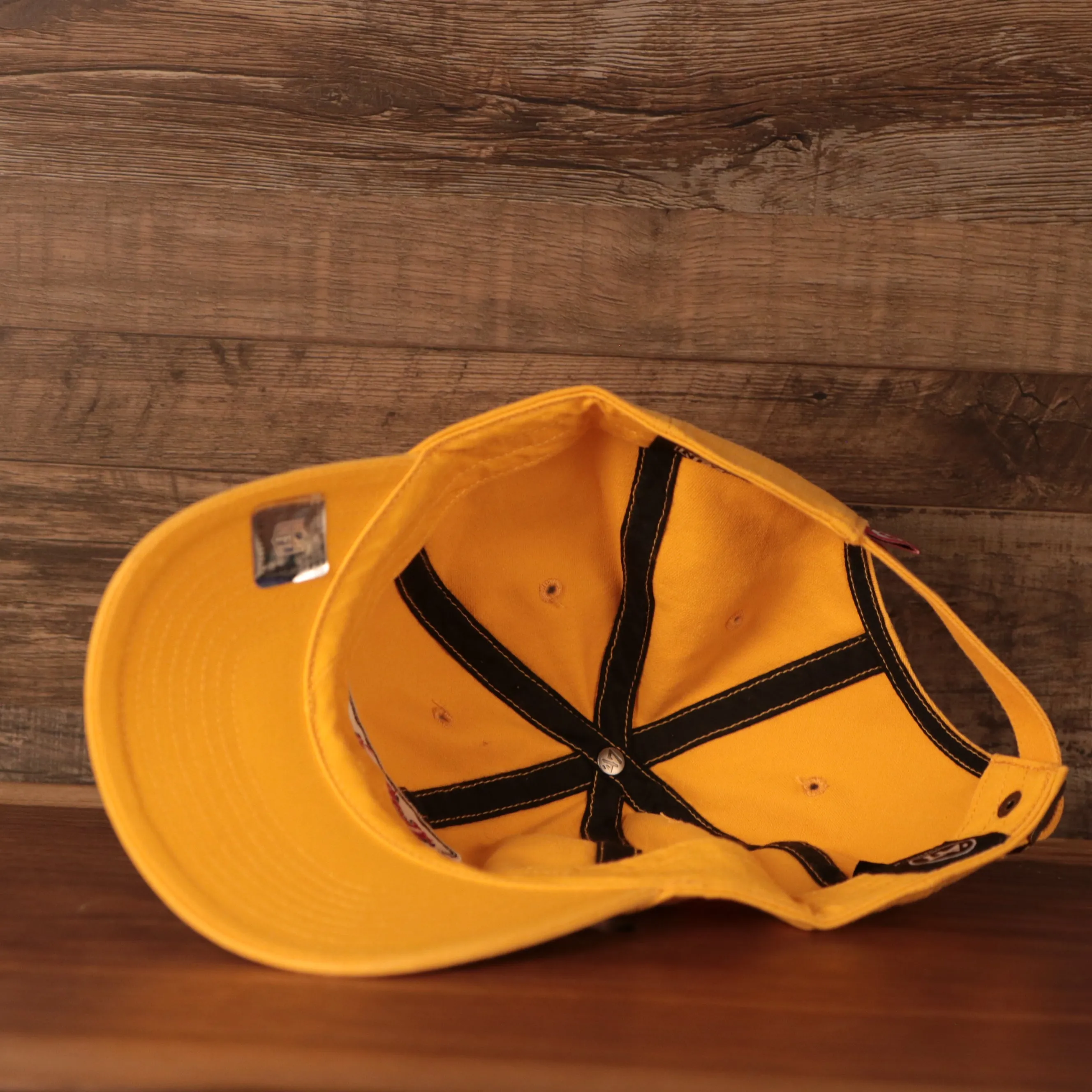 Kansas City Chiefs Yellow Adjustable Dad Hat