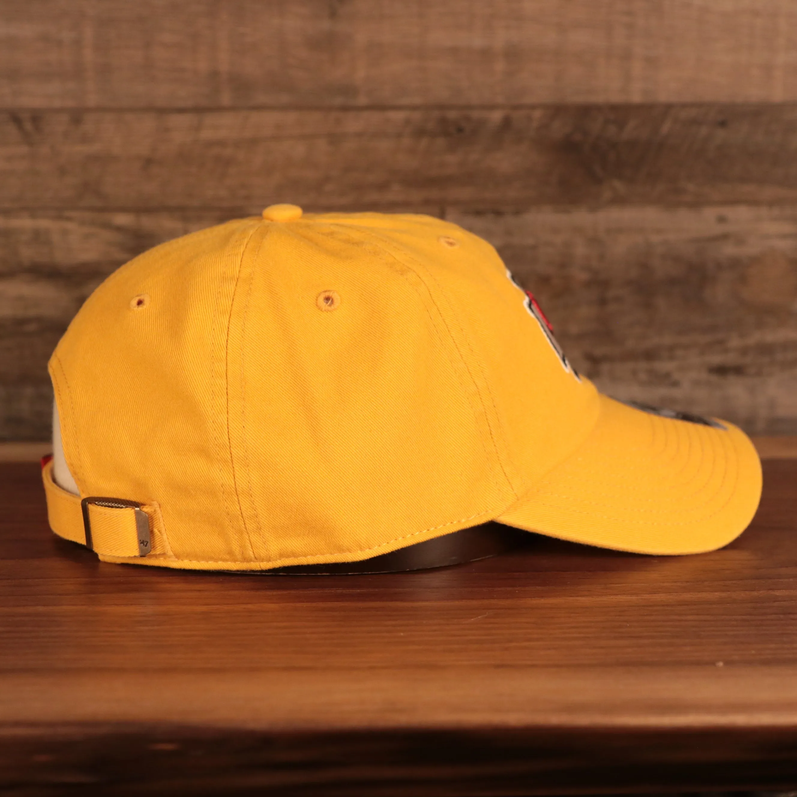 Kansas City Chiefs Yellow Adjustable Dad Hat