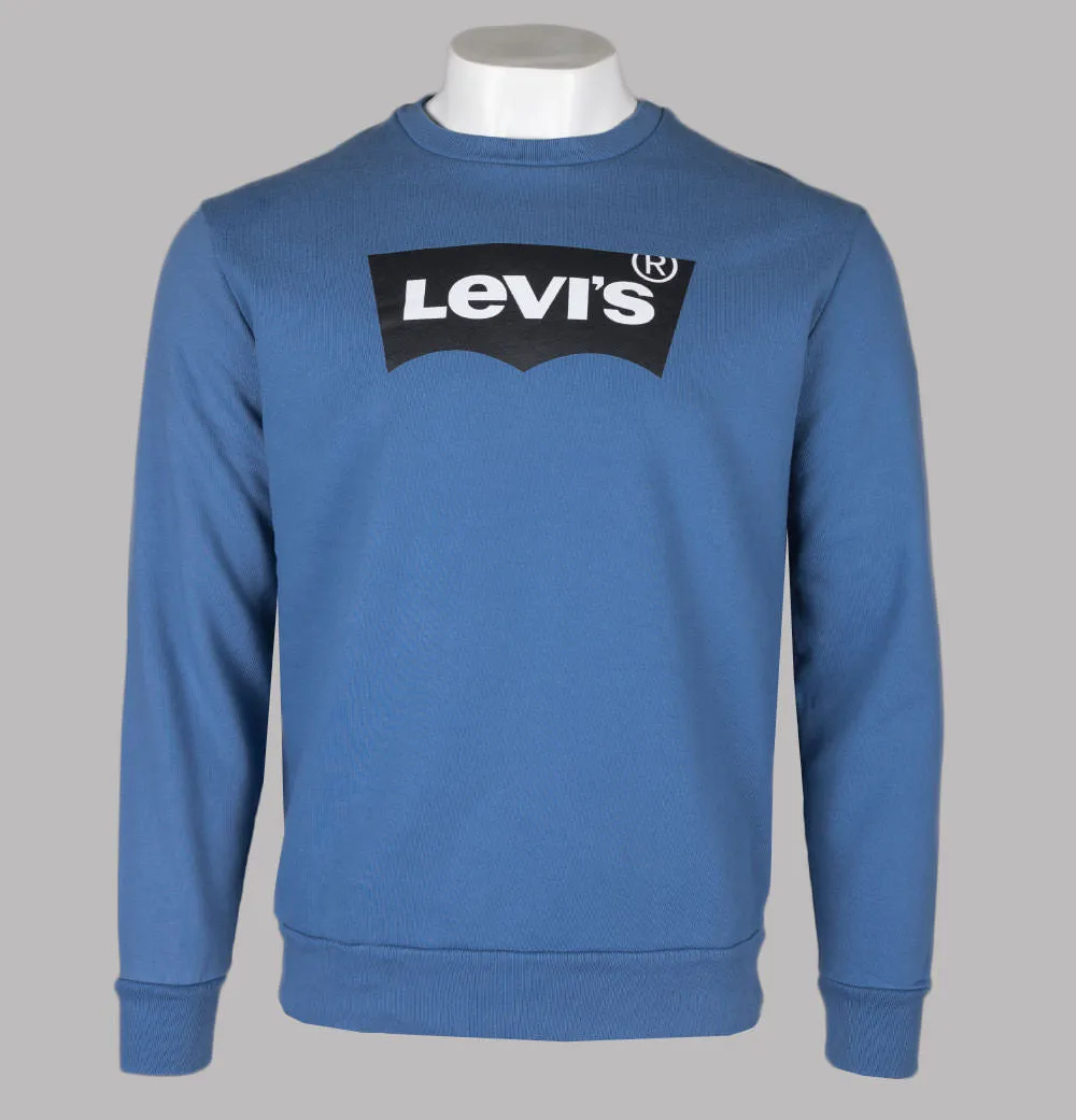 Levi's Standard Graphic Sweatshirt Sunset Blue