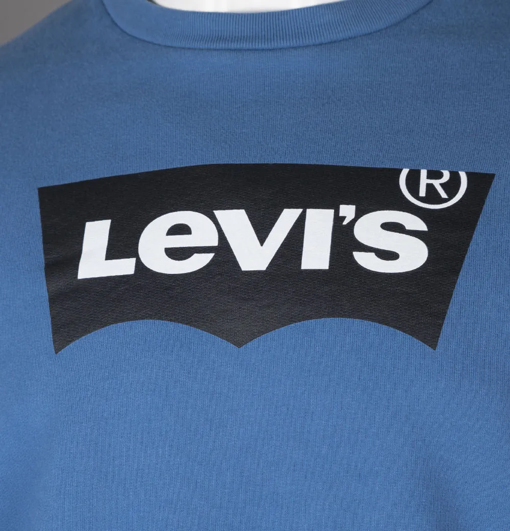 Levi's Standard Graphic Sweatshirt Sunset Blue