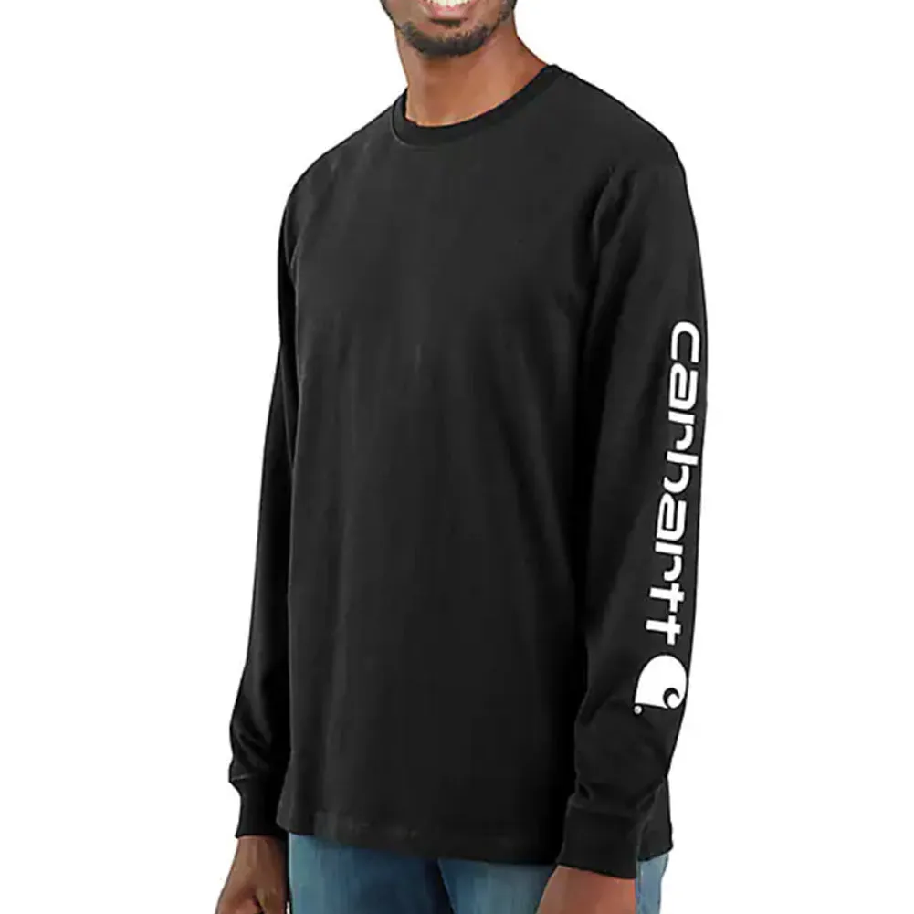 Loose Fit Heavyweight L/S Logo Sleeve Graphic T-Shirt - Tall - K231T