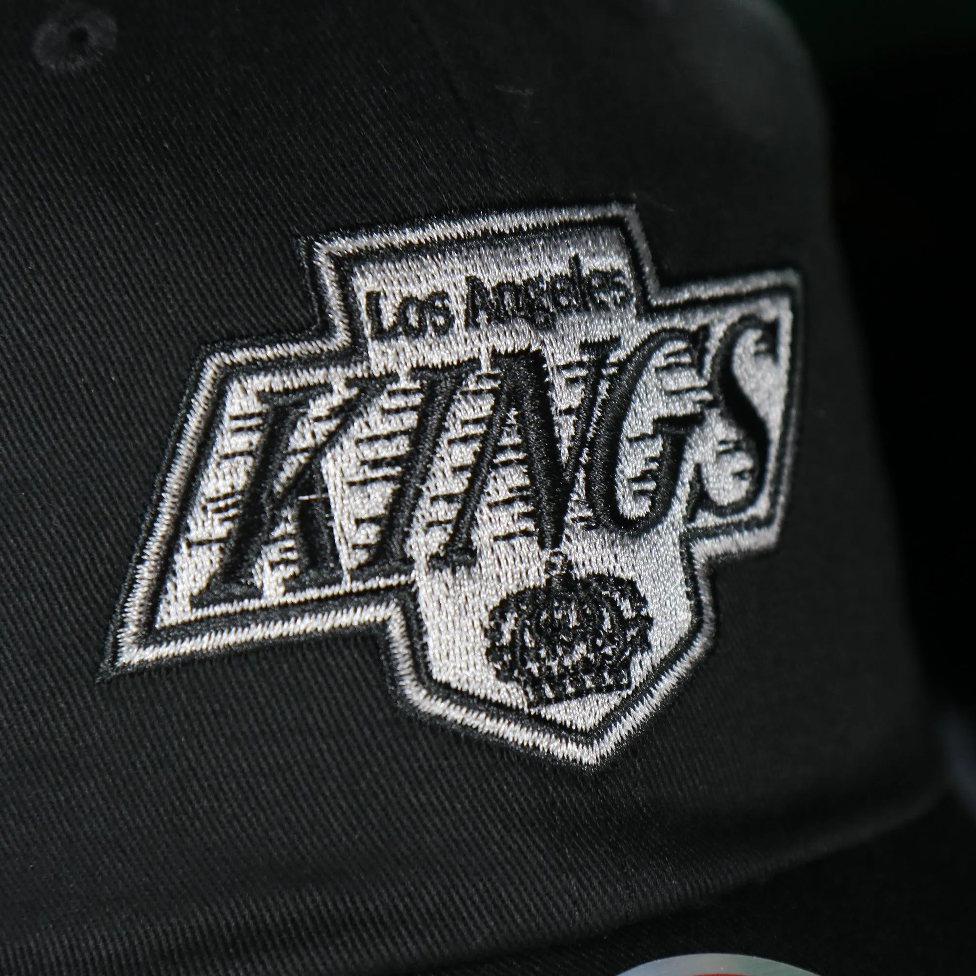 Los Angeles Kings NHL Team Ground 2.0 Green bottom | Black Dad Hat