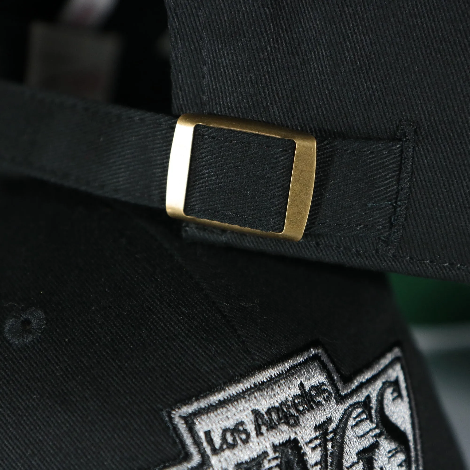 Los Angeles Kings NHL Team Ground 2.0 Green bottom | Black Dad Hat