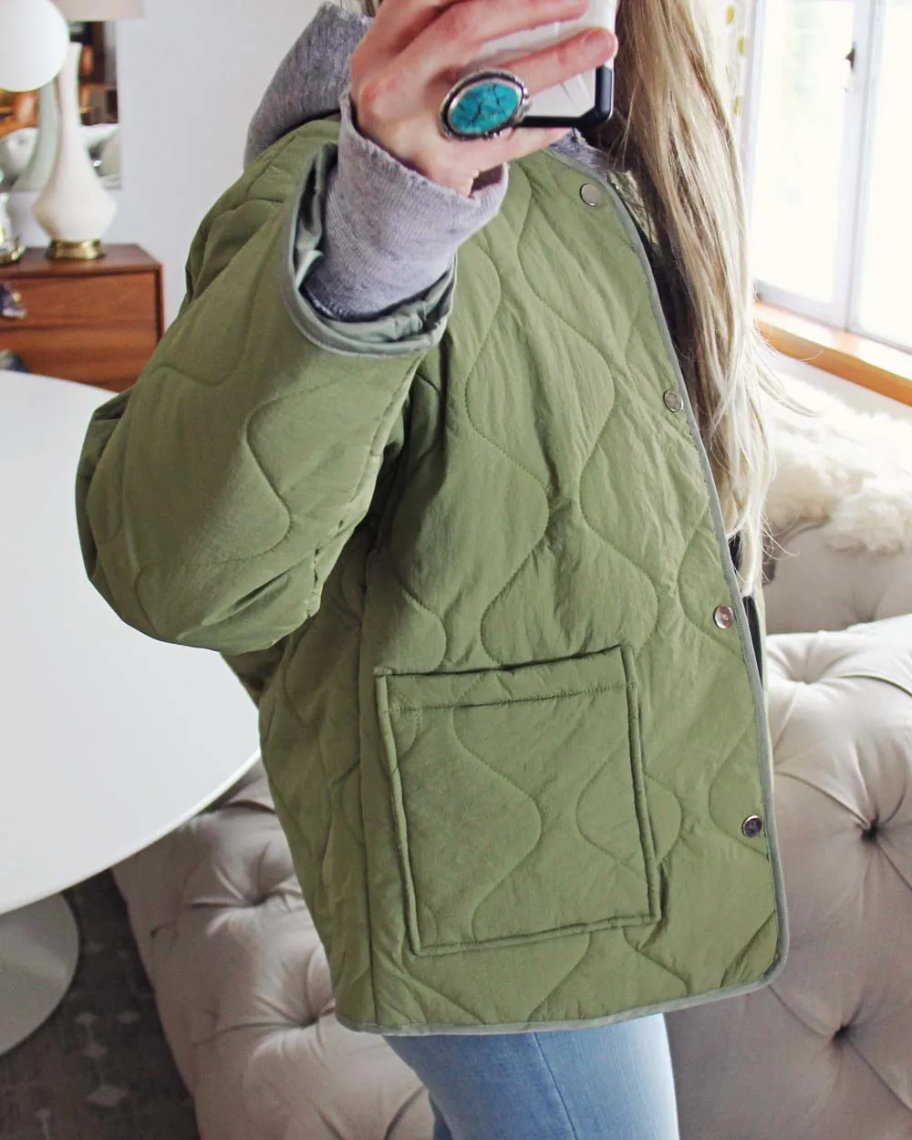 Military Quilt Jacket